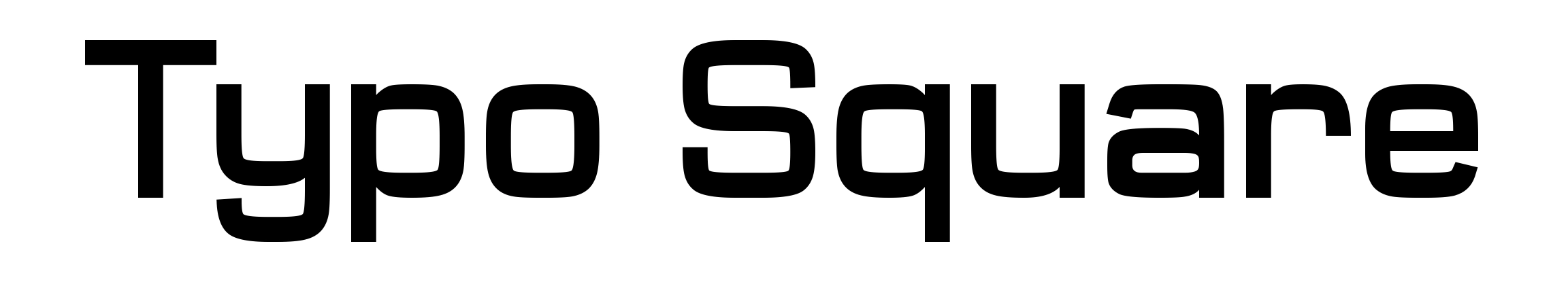 Typo Square